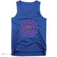 Boho Yoga Art Spiritual Meditation Tank Top thumb 0