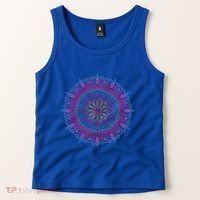 Boho Yoga Art Spiritual Meditation Tank Top thumb 2