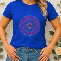Boho Yoga Art Spiritual Meditation Women's T-Shirt thumb 2