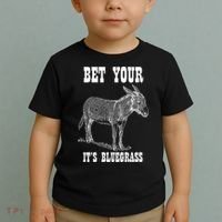 Bet Your Ass ItS Bluegrass Music Toddler T-Shirt thumb 2