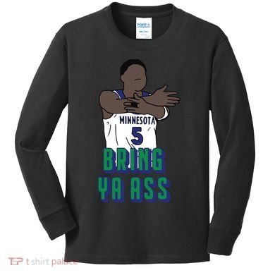 Bring Ya Ass Kids Long Sleeve Shirt