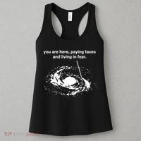 Bricksnpapers You Are Here Paying Taxes And Living In Fear Women's Tank Top thumb 3