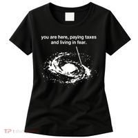 Bricksnpapers You Are Here Paying Taxes And Living In Fear Women's T-Shirt thumb 0