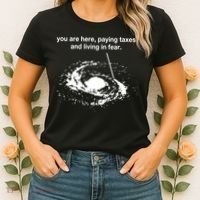 Bricksnpapers You Are Here Paying Taxes And Living In Fear Women's T-Shirt thumb 2