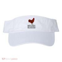 Be Yourself Always And Be A Rhode Island Red Chicken Visor thumb 0