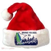 Bring Ya Ass To Minnesota Santa Hat thumb 0