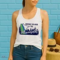 Bring Ya Ass To Minnesota Women's Tank Top thumb 2
