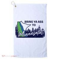 Bring Ya Ass To Minnesota Golf Towel thumb 0