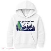 Bring Ya Ass To Minnesota Kids Hoodie thumb 0