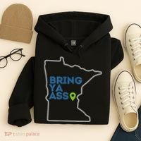 Bring Ya Ass To Minnesota Mn Hoodie thumb 4