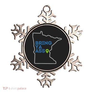 Bring Ya Ass To Minnesota Mn Ornament