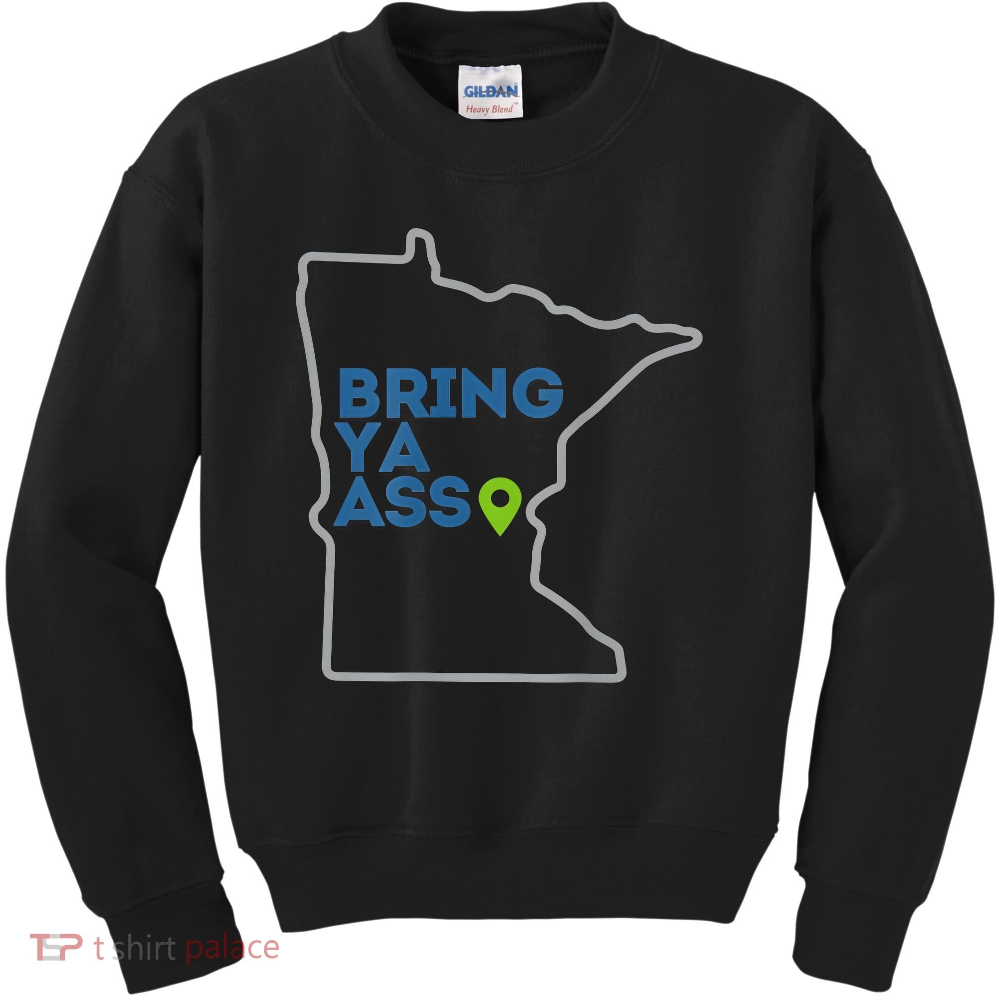 Bring Ya Ass To Minnesota Mn Kids Sweatshirt