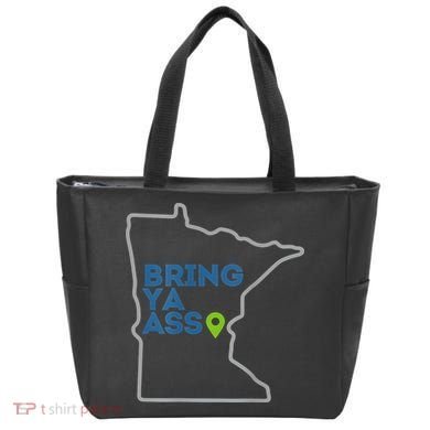 Bring Ya Ass To Minnesota Mn Tote Bag