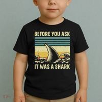 Before Your Ask It Was A Shark Funny Amputation Surgery Toddler T-Shirt thumb 2