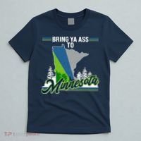 Bring Ya Ass To Minnesota Basketball Sports Fan T-Shirt thumb 5