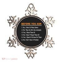 Before You Ask Yes I Have So Many Games Funny Board Game Ornament thumb 0