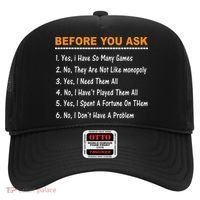 Before You Ask Yes I Have So Many Games Funny Board Game Hat thumb 0