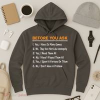 Before You Ask Yes I Have So Many Games Funny Board Game Hoodie thumb 3