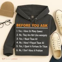 Before You Ask Yes I Have So Many Games Funny Board Game Hoodie thumb 4