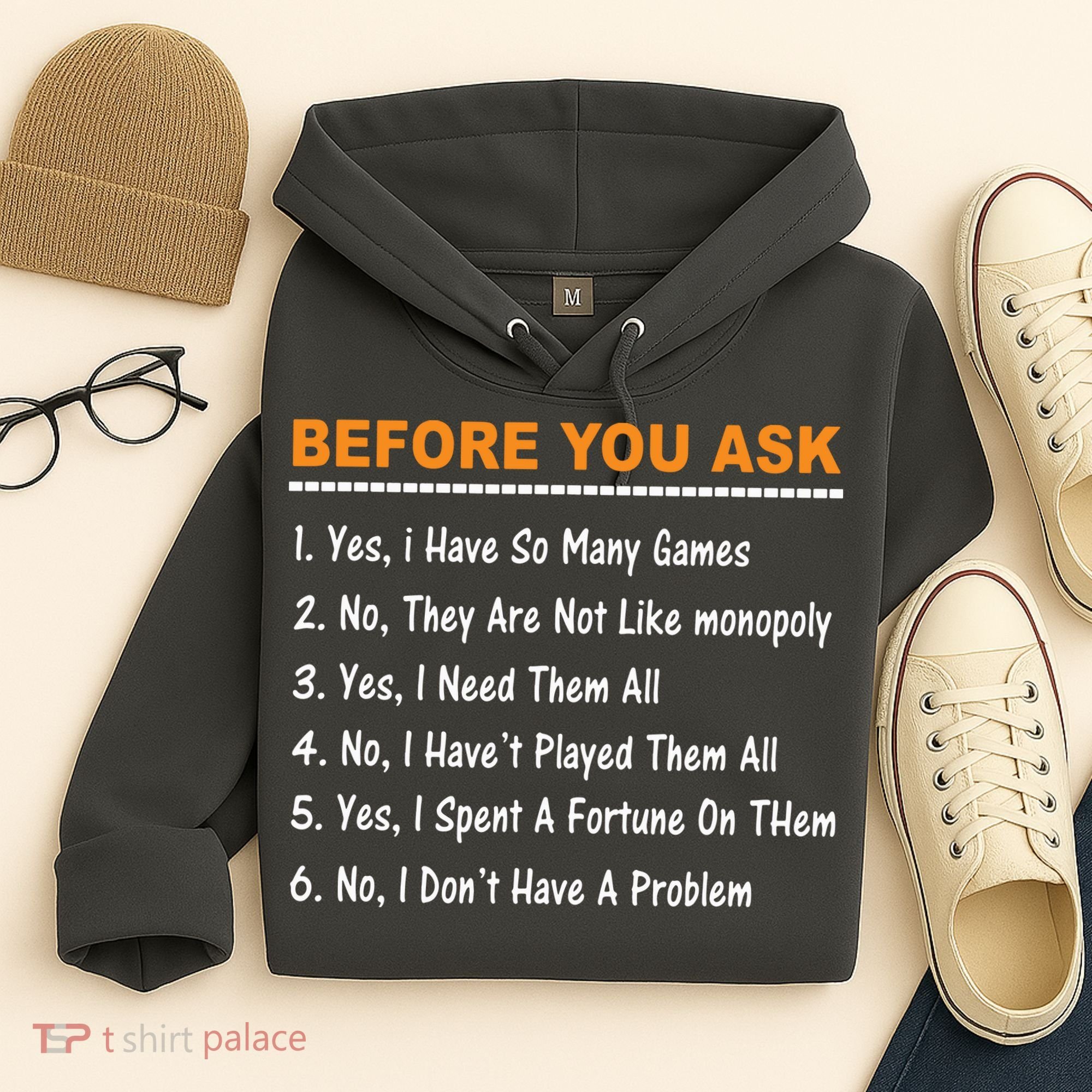 Before You Ask Yes I Have So Many Games Funny Board Game Hoodie