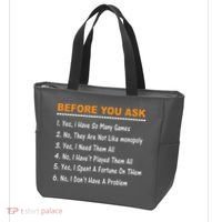 Before You Ask Yes I Have So Many Games Funny Board Game Tote Bag thumb 3