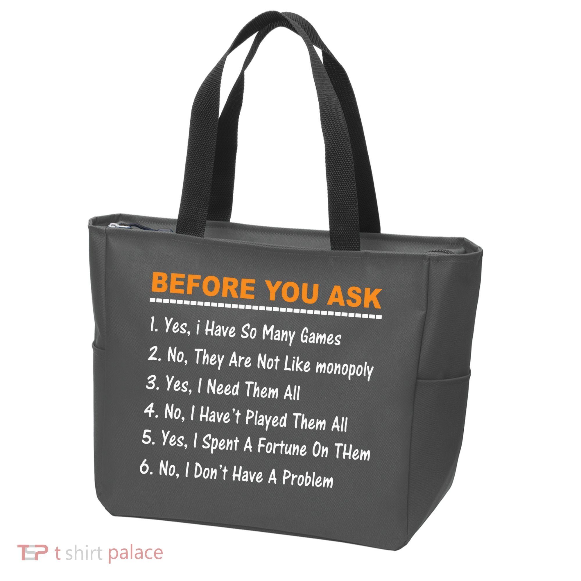 Before You Ask Yes I Have So Many Games Funny Board Game Tote Bag