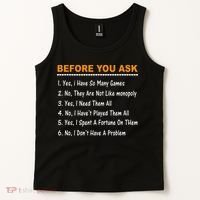 Before You Ask Yes I Have So Many Games Funny Board Game Tank Top thumb 2