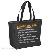 Before You Ask Yes I Have So Many Games Funny Board Game Tote Bag thumb 2