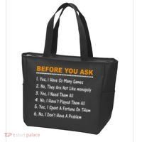 Before You Ask Yes I Have So Many Games Funny Board Game Tote Bag thumb 3