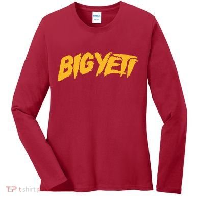 Big Yeti Women's Long Sleeve Shirt