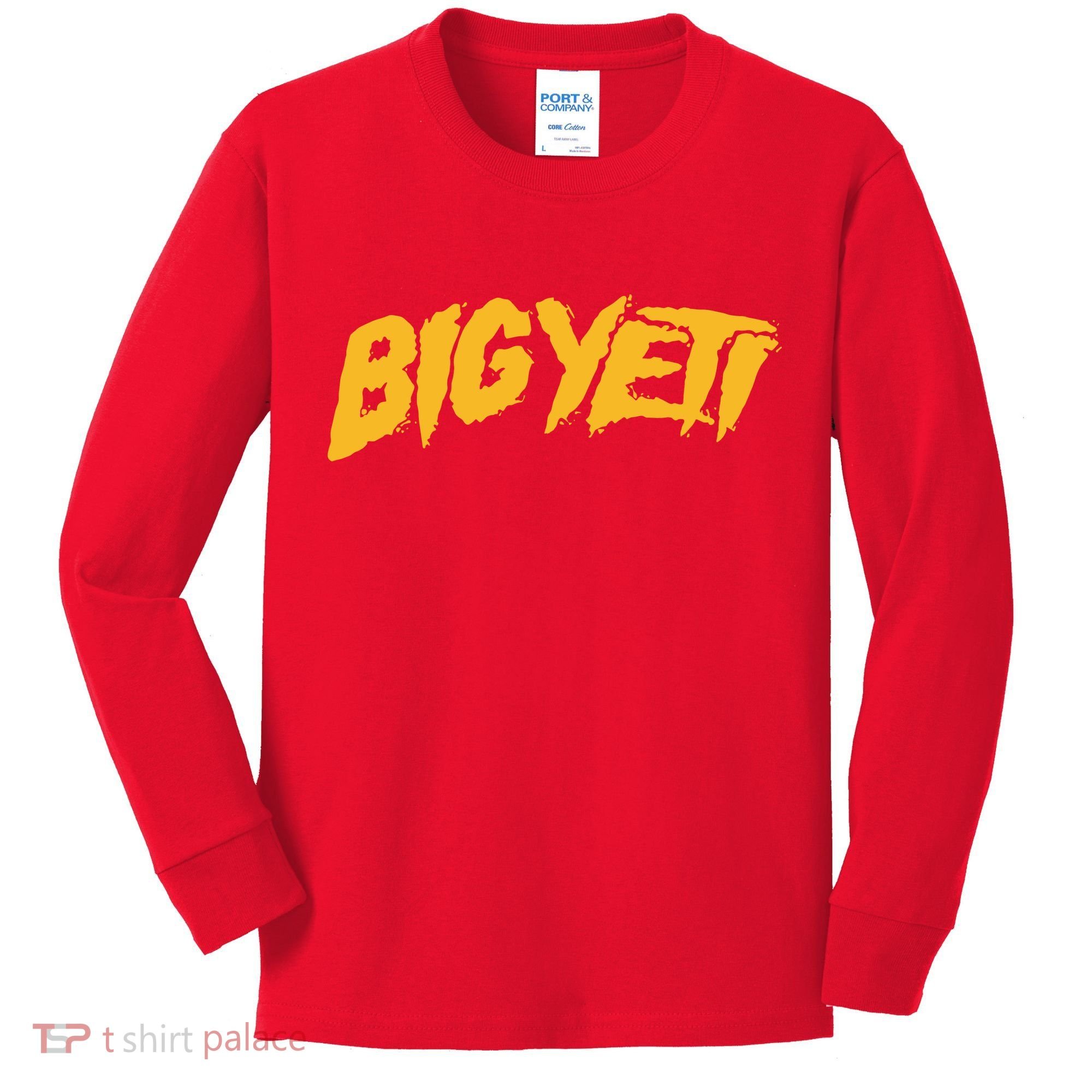 Big Yeti Kids Long Sleeve Shirt