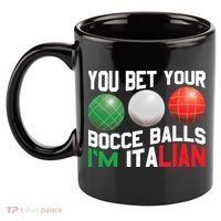 Bet Your Bocce Ball Gift 11oz C Handle Ceramic Mug thumb 2