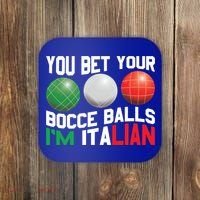 Bet Your Bocce Ball Gift Coaster thumb 0