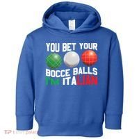 Bet Your Bocce Ball Gift Toddler Hoodie thumb 0
