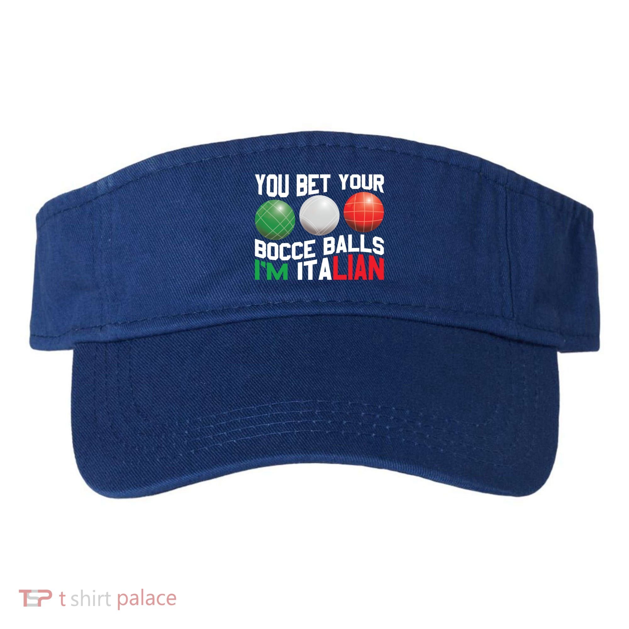 Bet Your Bocce Ball Gift Visor