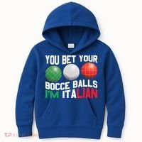 Bet Your Bocce Ball Gift Kids Hoodie thumb 0