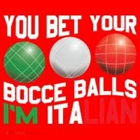 Bet Your Bocce Ball Gift Santa Hat thumb 1