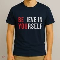 Be You Believe In Yourself Positive Quote Affirmation T-Shirt thumb 3