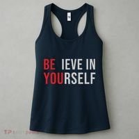 Be You Believe In Yourself Positive Quote Affirmation Women's Tank Top thumb 3