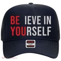 Be You Believe In Yourself Positive Quote Affirmation Hat thumb 0