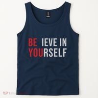 Be You Believe In Yourself Positive Quote Affirmation Tank Top thumb 2