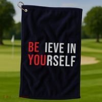 Be You Believe In Yourself Positive Quote Affirmation Golf Towel thumb 1