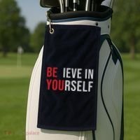 Be You Believe In Yourself Positive Quote Affirmation Golf Towel thumb 2