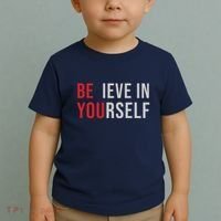 Be You Believe In Yourself Positive Quote Affirmation Toddler T-Shirt thumb 2