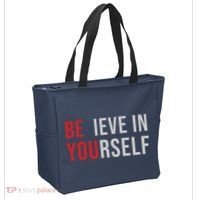 Be You Believe In Yourself Positive Quote Affirmation Tote Bag thumb 2