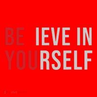 Be You Believe In Yourself Positive Quote Affirmation Santa Hat thumb 1