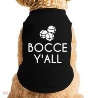 Bocce YAll Bocce Ball Player Bocce Ball Gift Doggie Tank thumb 0