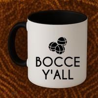 Bocce YAll Bocce Ball Player Bocce Ball Gift Coffee Mug thumb 2