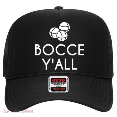 Bocce YAll Bocce Ball Player Bocce Ball Gift Hat