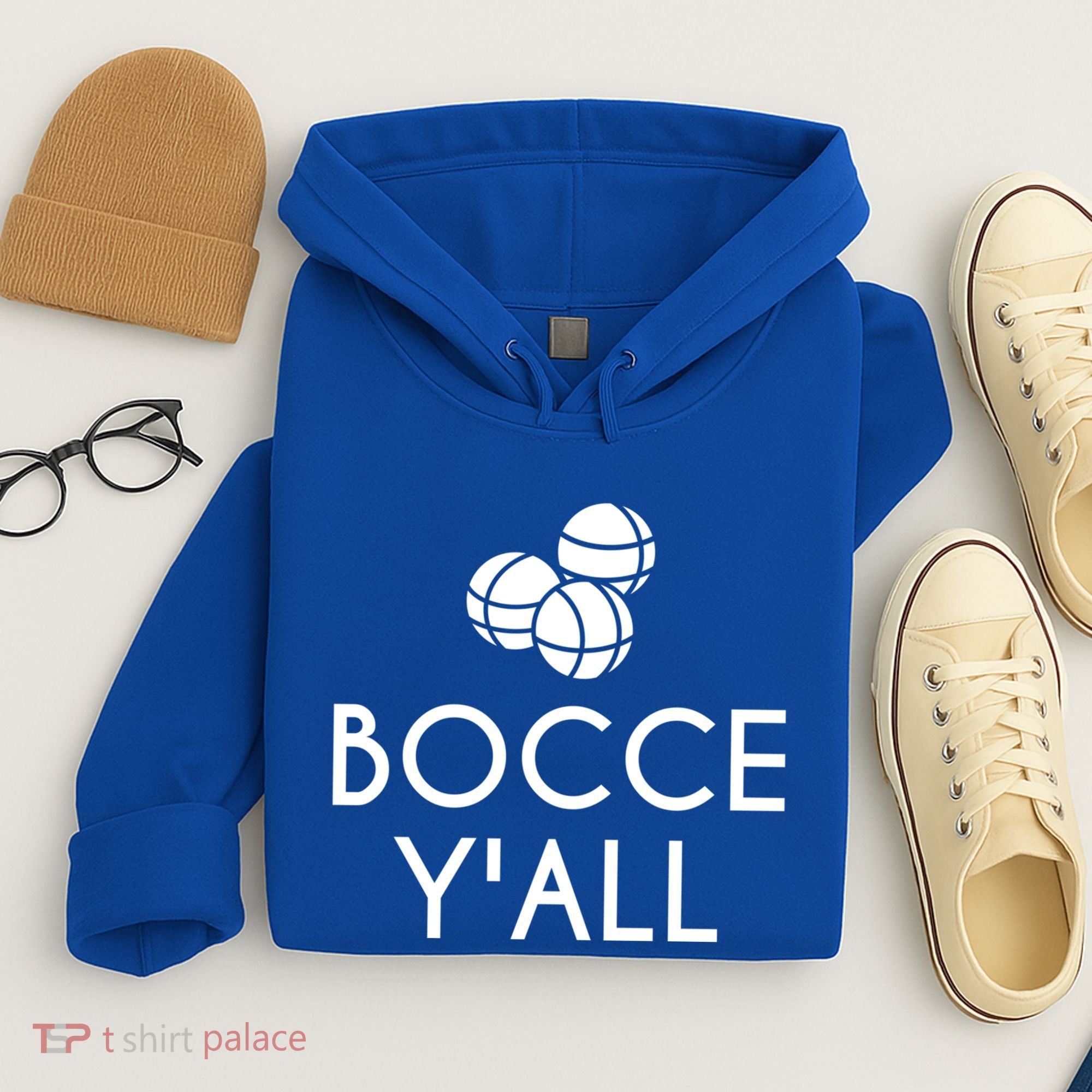 Bocce YAll Bocce Ball Player Bocce Ball Gift Hoodie